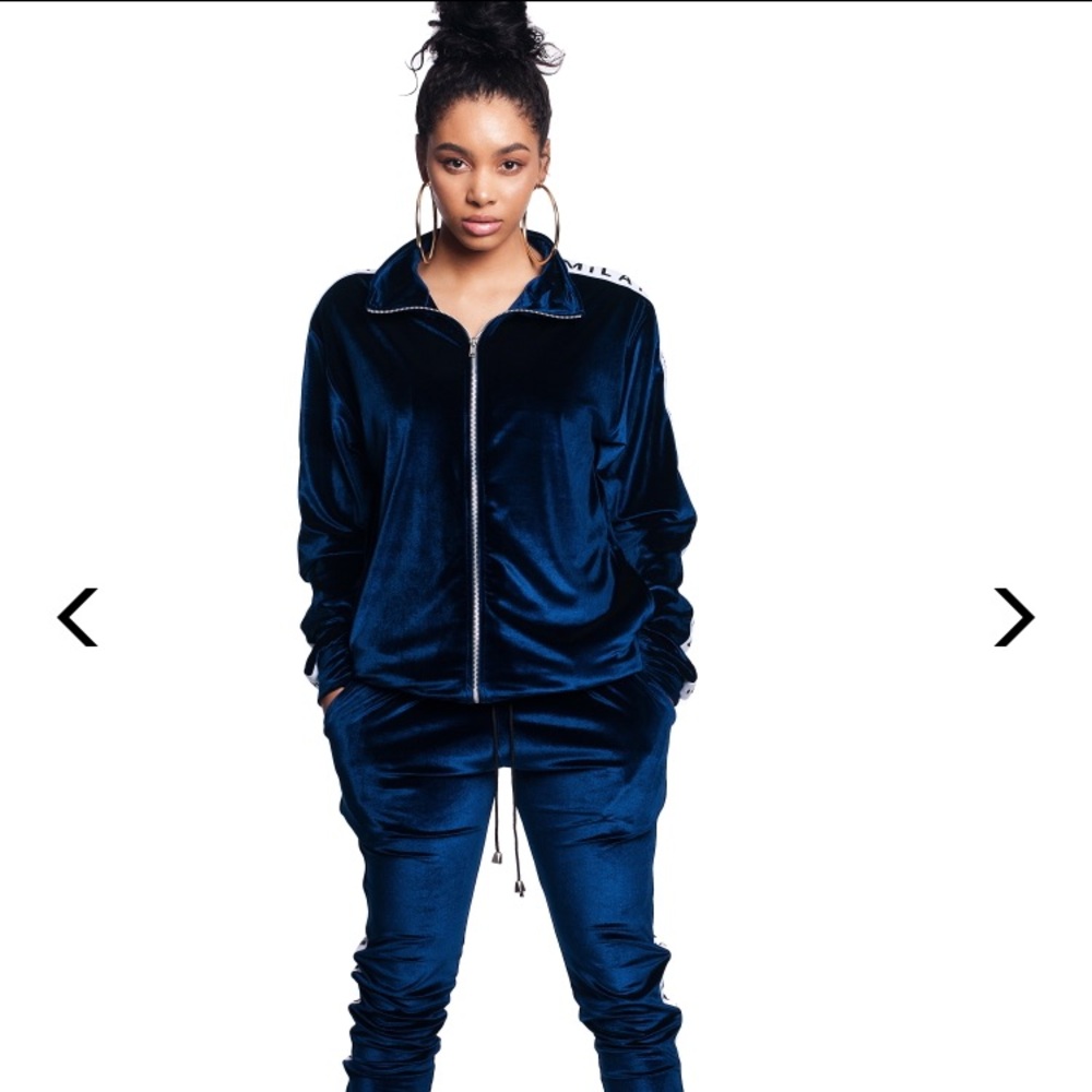 Unisex velour set